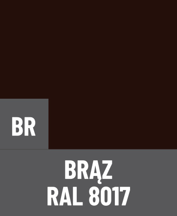kolor Brąz RAL8017